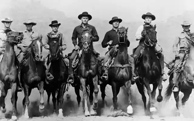 Who starred in The Magnificent Seven?