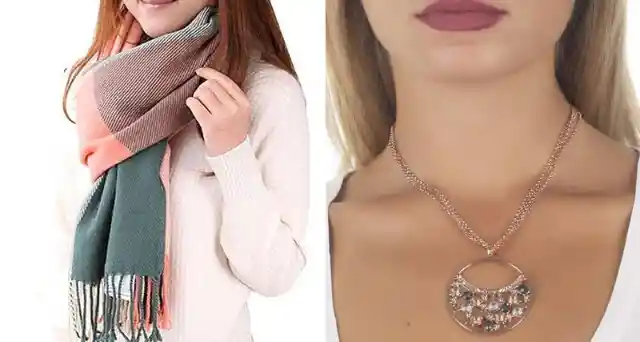 Pick something to wear around your neck: