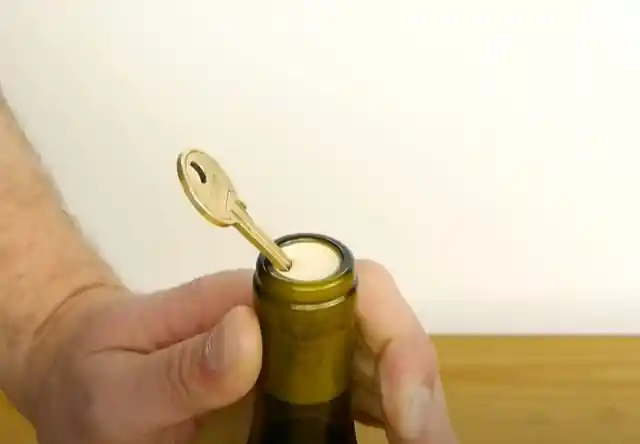 Champagne Bottle Opener Hack