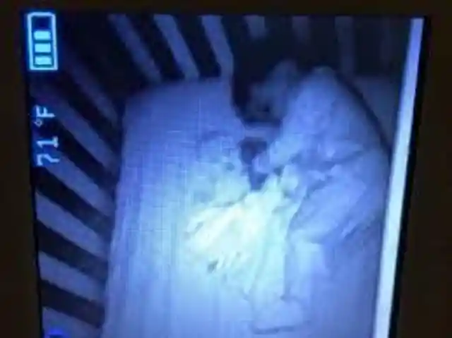 Boy Tells Mom He Sees Face At Night, Mom Checks Monitor