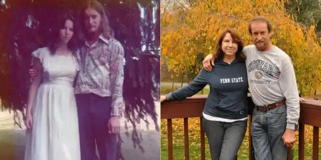 30 Before & After Couple Photos That Prove Eternal Love Does Exist