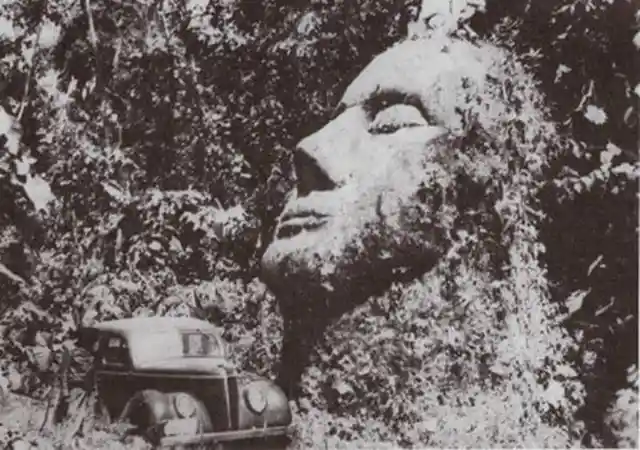 The Giant Head Statue, Guatemala
