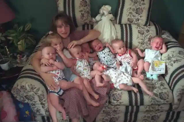 The first set of septuplets