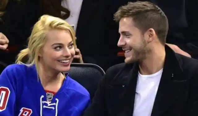 Margot Robbie and Tom Ackerley