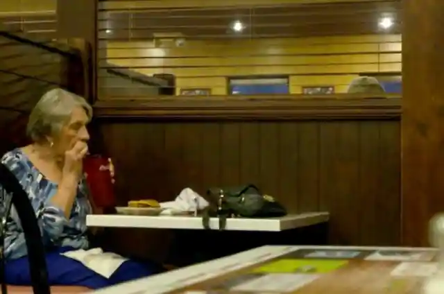 Old Widow Enters Restaurant Alone, Has No Idea She's Being Watched
