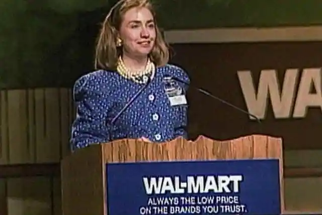 Hillary Sat on the Board at Wal-Mart