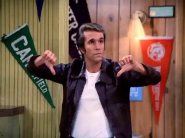 13. Henry Winkler Couldn’t Read His Lines, So He Made Them Up