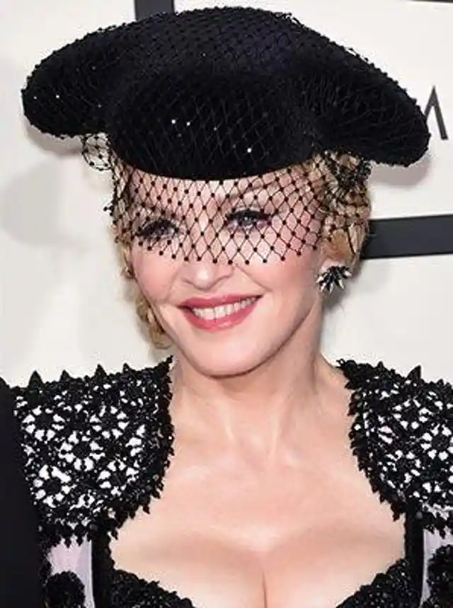 Madonna with makeup
