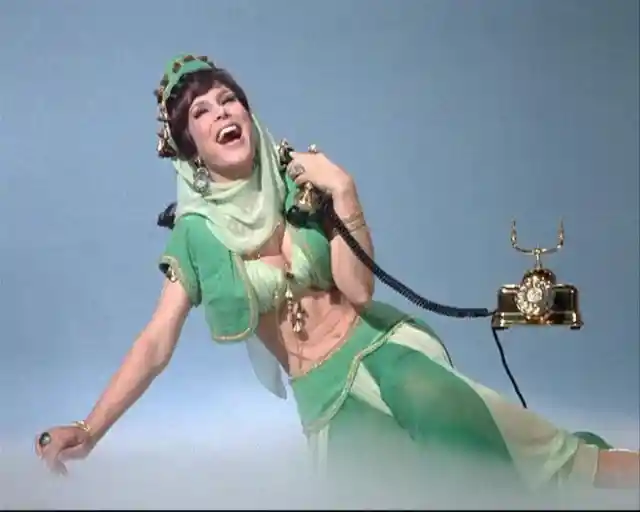 Fun Fact #12: Jeannie’s evil dark haired twin sister was also played by Barbara Eden