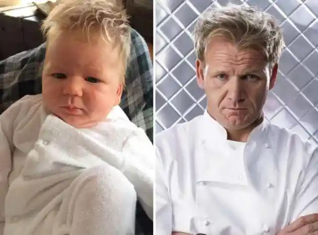 Our Baby Looks Exactly Like Gordon Ramsay