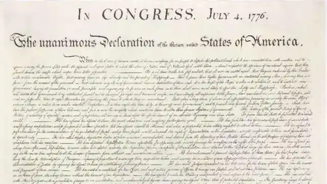 Which former US president is the main author of the Declaration of Independence? 