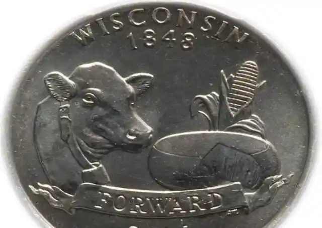 The “Extra High Lead” Wisconsin Quarter From 2004