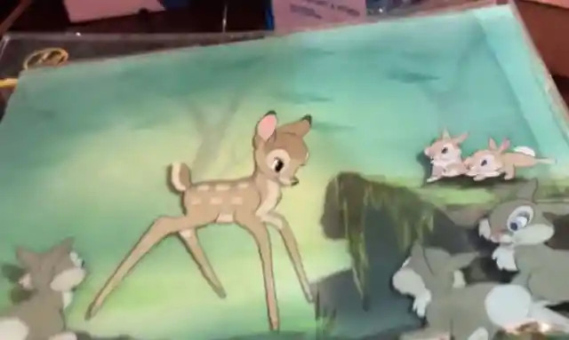 14. Bambi Painting