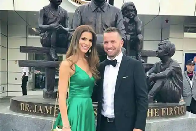 Viviana Ortiz and JJ Barea