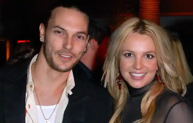 Kevin Federline and Britney Spears