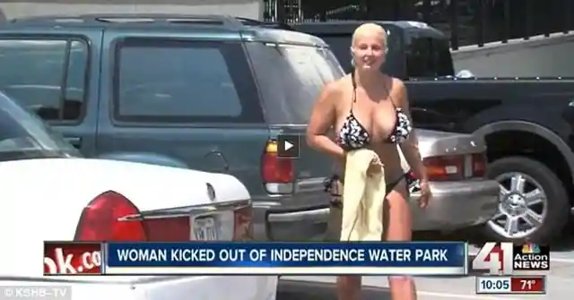 Water Park Staff Tells Woman To Cover Up Or Leave