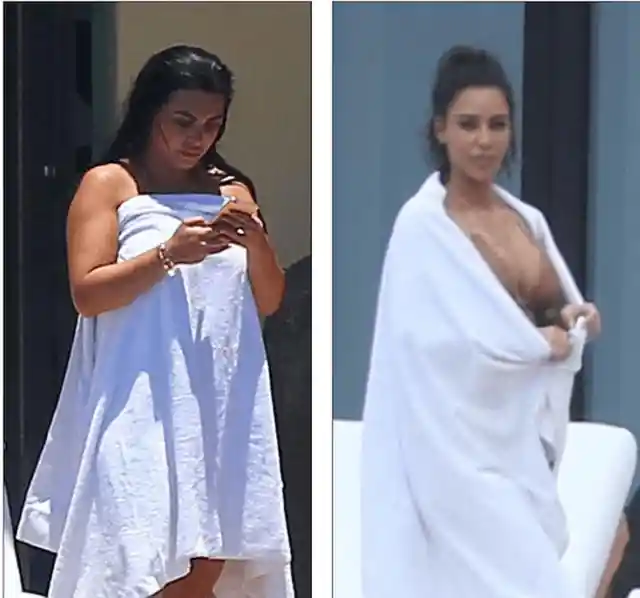 Kim Kardashian Fakes Paparazzi With A Look-Alike