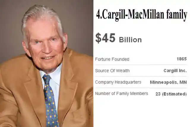 Mars family- $80 billion
