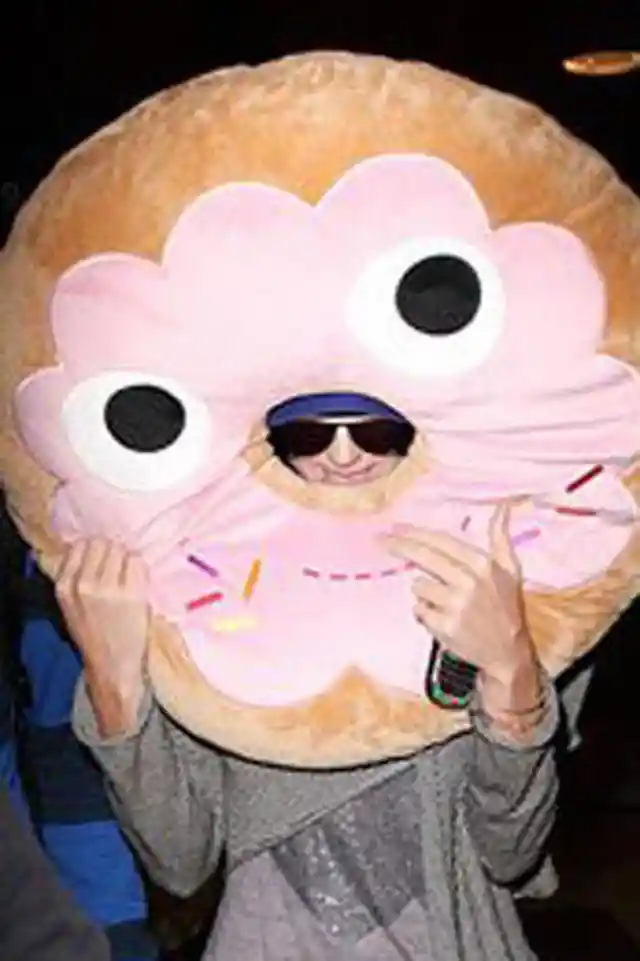 Katy Perry's Doughnut Pillow