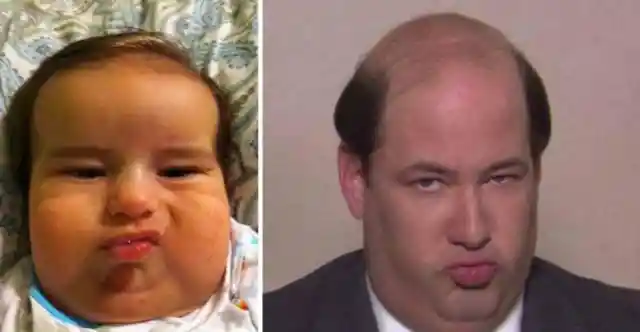 Baby Looks Like Kevin From The Office