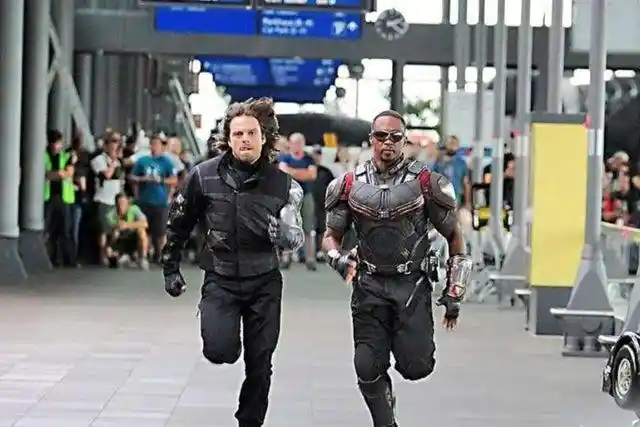 Production on "The Falcon and the Winter Soldier" has been shut down.