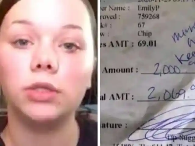 Waitress Gets Denied Her $2,000 Tip By The Owner, But She Gets The Last Laugh