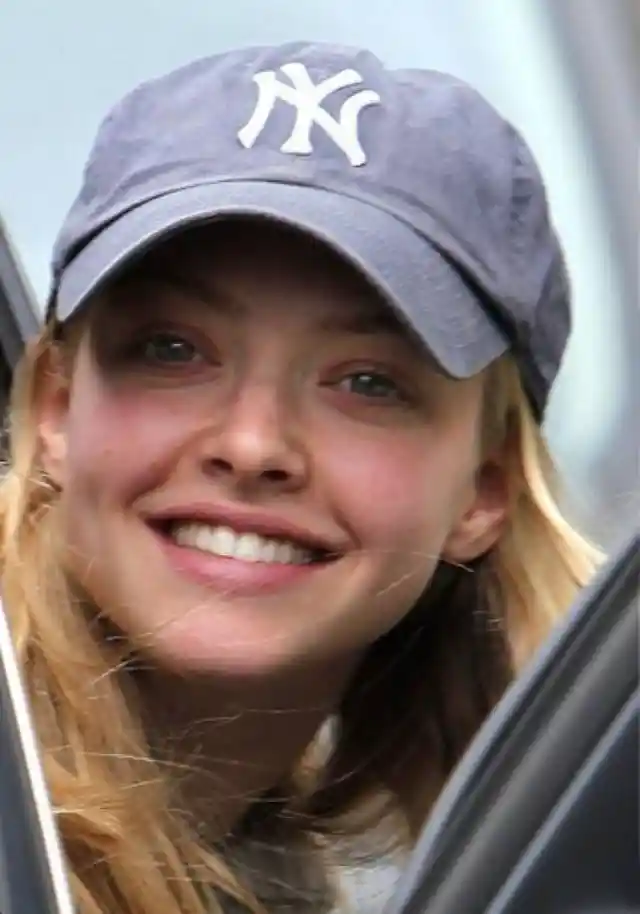 Amanda Seyfried sin maquillaje