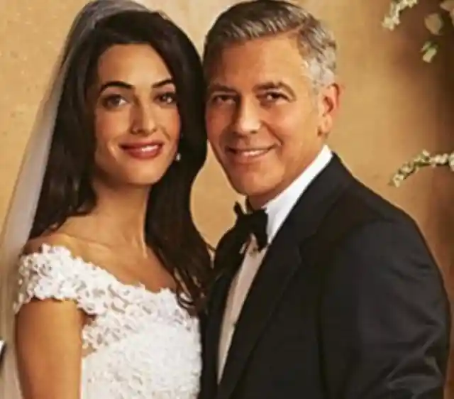 Amal Alamuddin and George Clooney