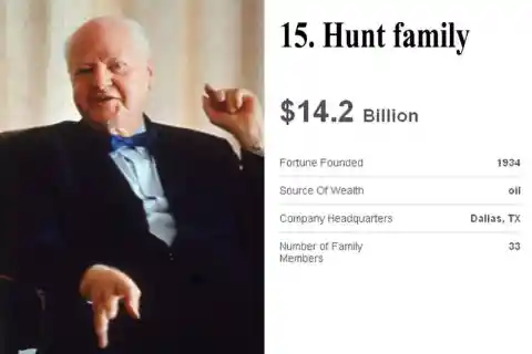 Du Pont family- $14.5 billion