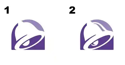 Pick the correct Taco Bell logo: