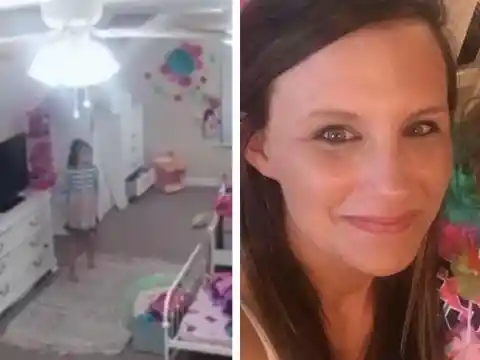 Woman Who Caught Her Daughter Having A Conversation With The Security Camera Is Terrified 