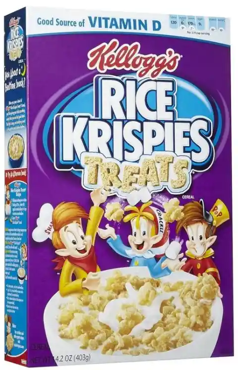 21. Rice Krispies Treats Cereal: