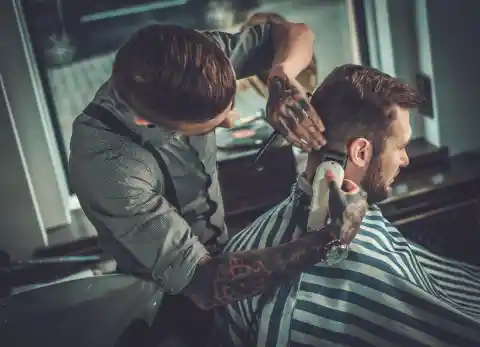 An Unlikely Barber Visit