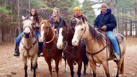 Teen Finds Horse Trapped In Woods, But When She Looks Closer