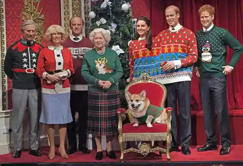 Royal Version of The Annual Ugly Sweater Photo