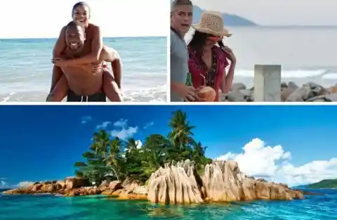 Honeymooners In Seychelles