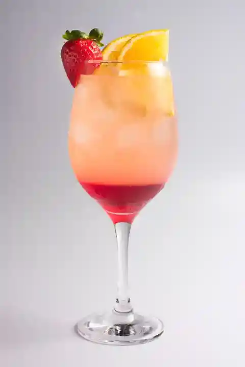 45. She couldn’t decide on the cocktail