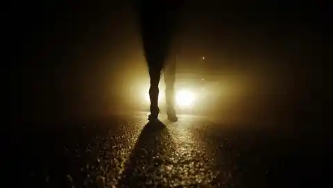 She Was Walking Miles Alone In A Dark Morning When A Strange Car Tailed Behind Her
