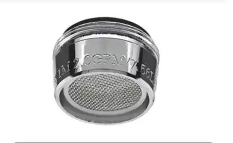 24. What is the function of a faucet aerator?