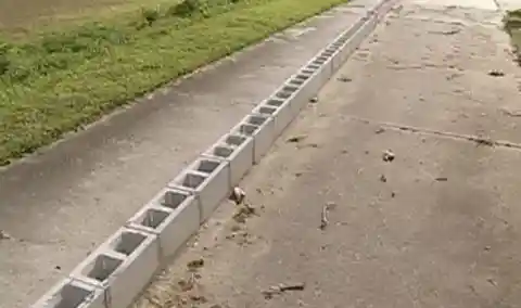 Old Man's Neighbor Blocked His Driveway With Cinder Blocks, Finds Out Who He Is