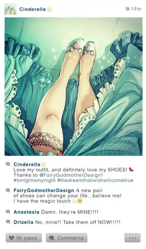 3. Cinderella and her #shoes