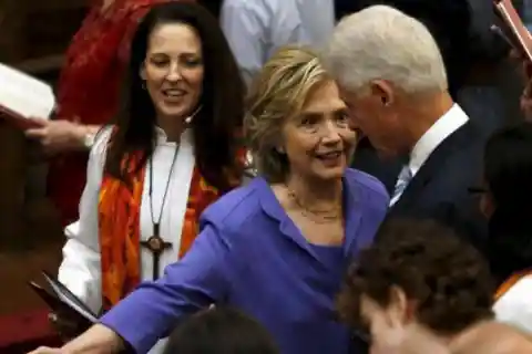 Hillary Clinton and Bill Clinton Attend Different Churches