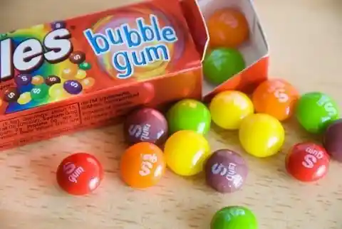 19. Skittles Gum: