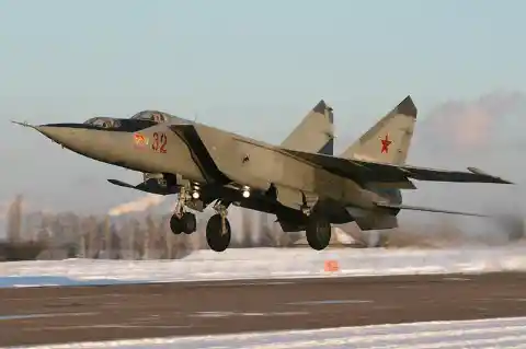 7. Mikoyan-Gurevich MiG-25 Foxbat Cont’d 2,190mph
