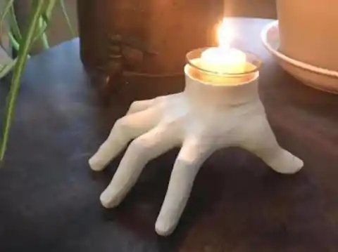 They Found a Frightening Candle Holder