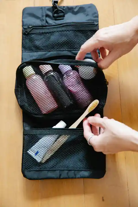 Pack A Separate Toiletry Bag