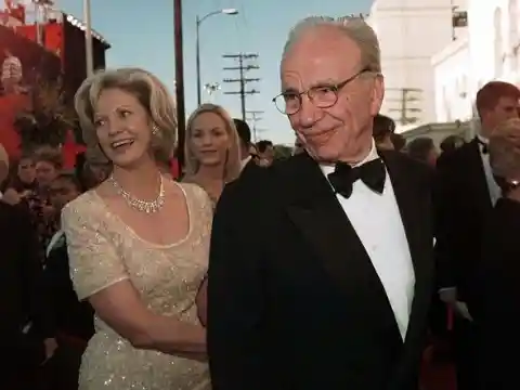 Rupert Murdoch and Anna Maria Torv