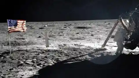 In 1969, an astronaut walked on this outer space land for the first time.