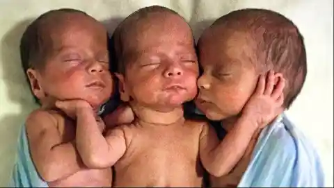 Woman Gave Birth To Triplets, Then Doctor Noticed This Detail