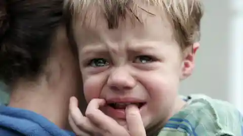 Father Suspicious About A Mark That His Son Comes Home From School With